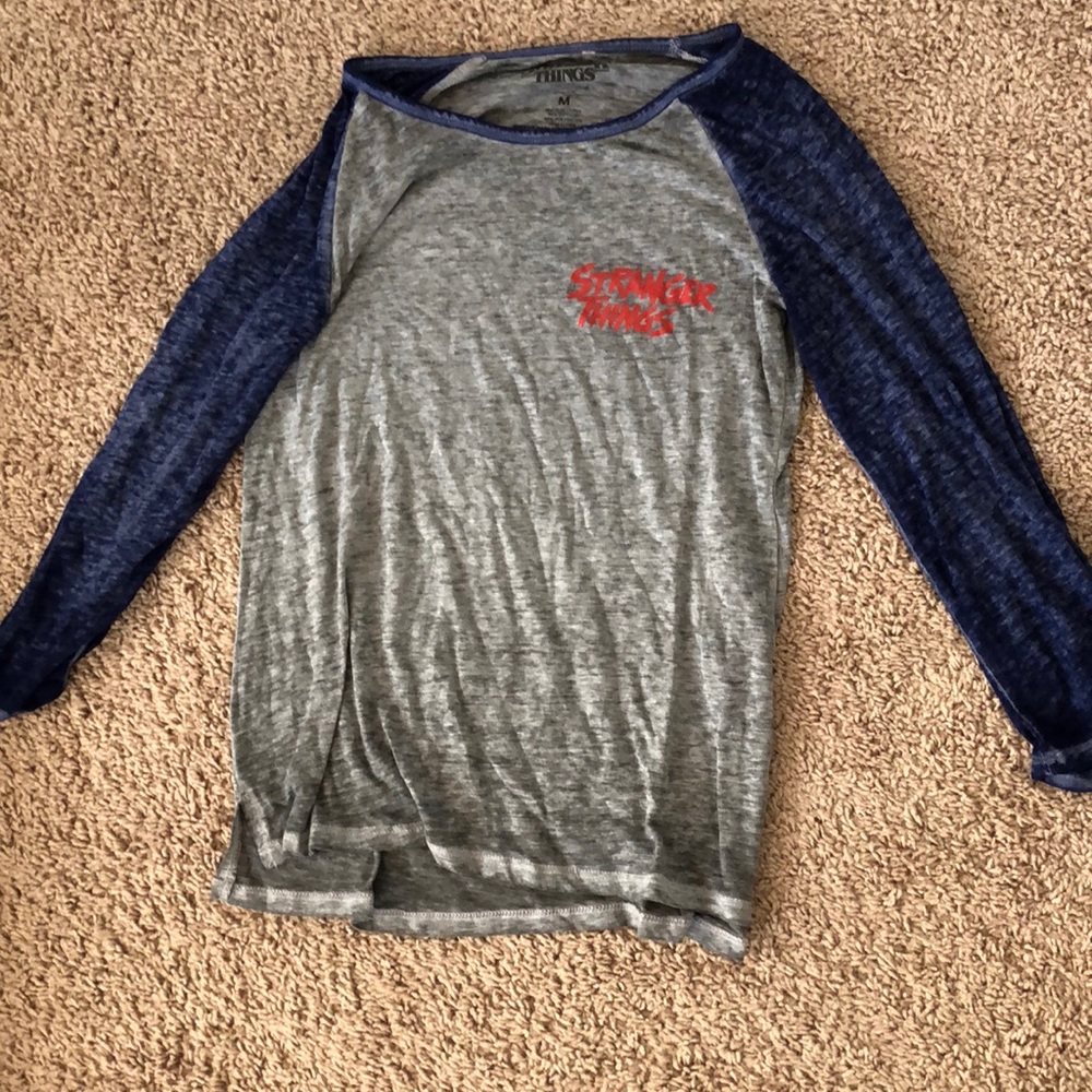 Stranger Things baseball tee